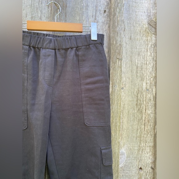 ARITZIA BABATON titan pant cargo straight leg black trousers size 4 - Picture 10 of 13